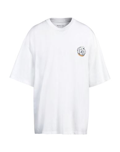 Shop Martine Rose Man T-shirt White Size L Cotton
