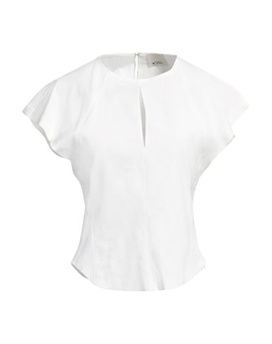 Isabel Marant Woman Top White Size 6 Hemp, Viscose, Elastane In White