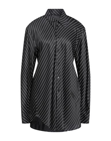 Mm6 Maison Margiela Woman Shirt Black Size S Viscose In Black