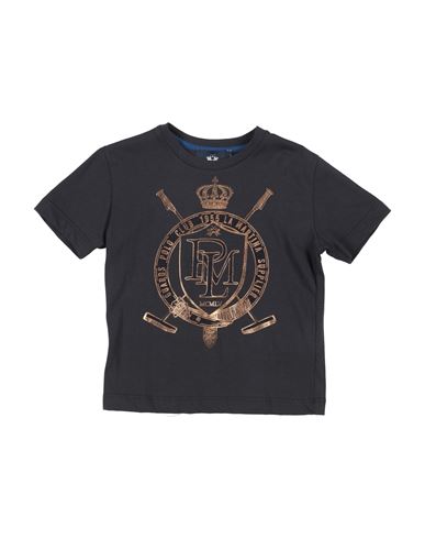 La Martina Toddler Boy T-shirt Midnight Blue Size 6 Cotton In Blue
