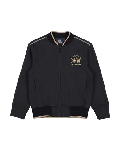 La Martina Toddler Boy Sweatshirt Midnight Blue Size 6 Cotton In Blue