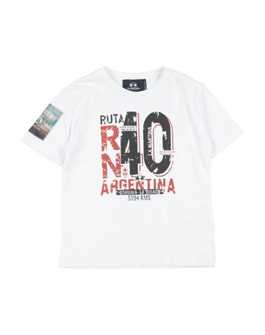 La Martina Toddler Boy T-shirt White Size 6 Cotton In White
