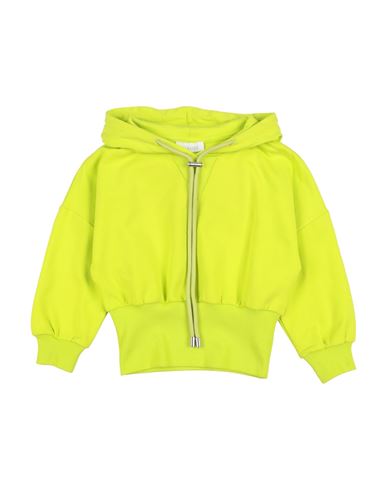 Gaudì Toddler Girl Sweatshirt Lime Green Size 6 Cotton, Elastane In Green