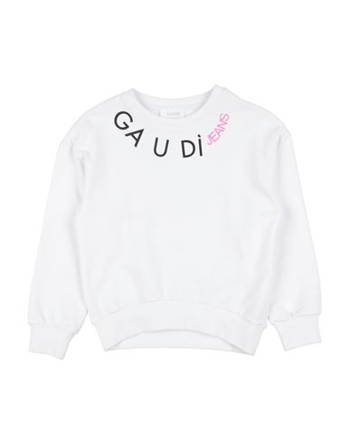 Gaudì Toddler Girl Sweatshirt White Size 6 Cotton In White