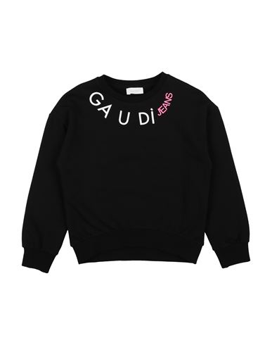 Shop Gaudì Toddler Girl Sweatshirt Black Size 6 Cotton