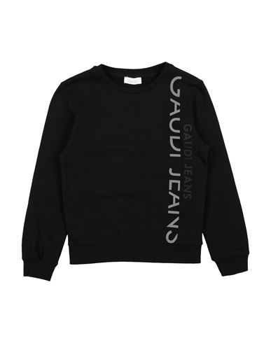 Gaudì Toddler Boy Sweatshirt Black Size 6 Cotton In Black