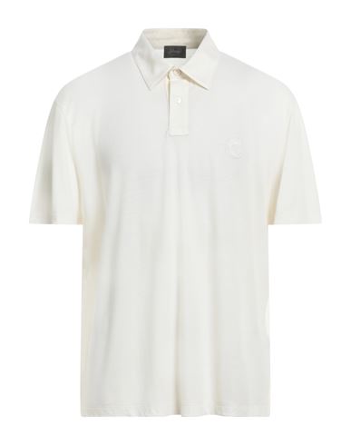 Brioni Man Sweater Cream Size Xl Wool In White