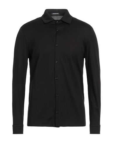 Franzese Collection Man Shirt Black Size Xl Cotton