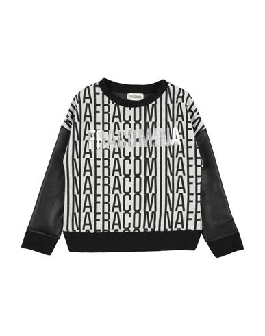 Fracomina Mini Toddler Girl Sweatshirt Black Size 6 Cotton, Elastane In Black