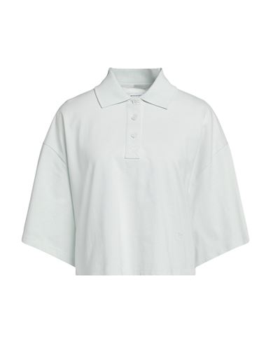 Bottega Veneta Cropped Short-sleeved Polo T-shirt In Green