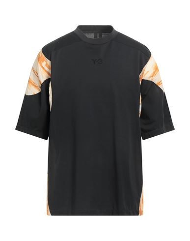 Y-3 Black Rust Dye T-shirt In Black
