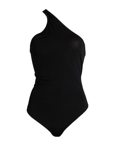 8pm Woman Bodysuit Black Size S Viscose, Elastane In Black