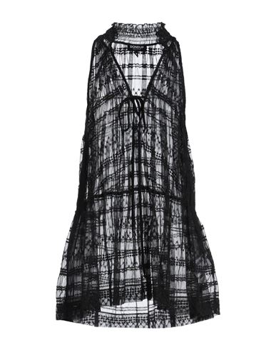 Dondup Woman Top Black Size M Polyamide In Black