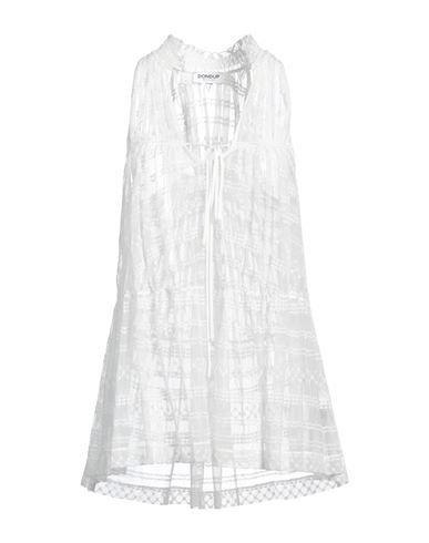 Dondup Woman Top White Size L Polyamide In White