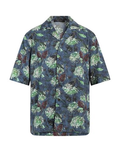 Hemd Herren Marineblau L,S Herren