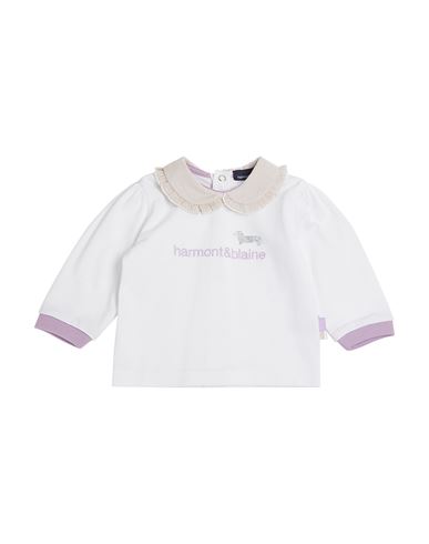 Shop Harmont & Blaine Newborn Girl Shirt White Size 3 Cotton
