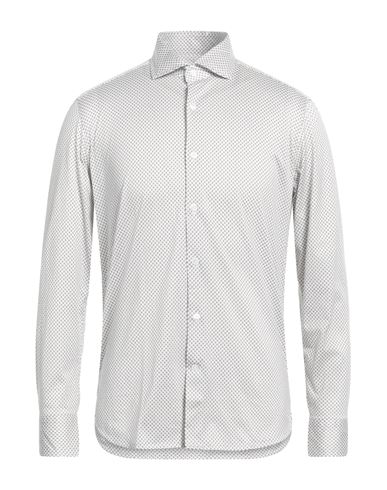 Sonrisa Man Shirt Taupe Size Xl Cotton In Grey