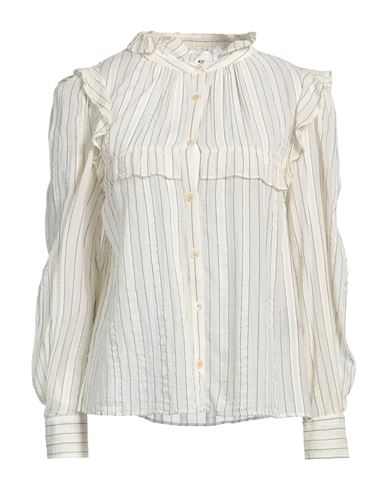 Isabel Marant Étoile Marant Étoile Woman Shirt Ivory Size 10 Cotton In White