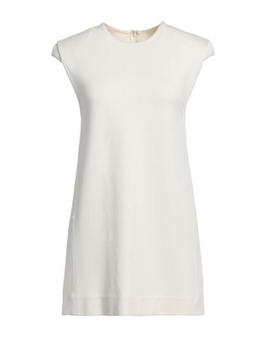 Jil Sander Woman Top Off White Size 0 Viscose, Cotton, Elastane In Off White