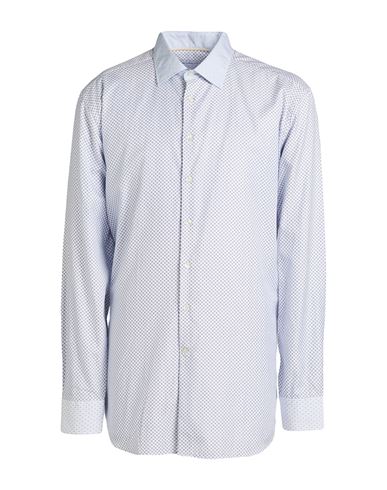 Etro Man Shirt White Size 19 Cotton