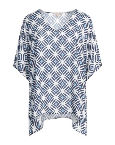Camicettasnob Woman Top Blue Size 6 Viscose In Blue