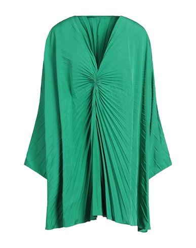 Valentino Garavani Woman Mini Dress Green Size 4 Cotton, Polyester In Green