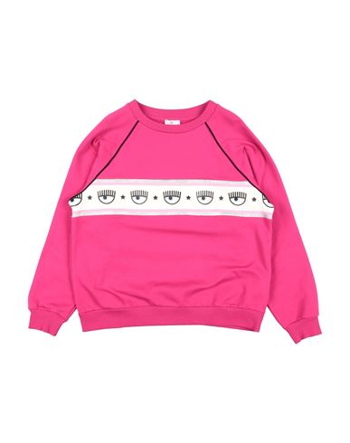 Chiara Ferragni Babies'  Toddler Girl Sweatshirt Magenta Size 4 Cotton, Elastane