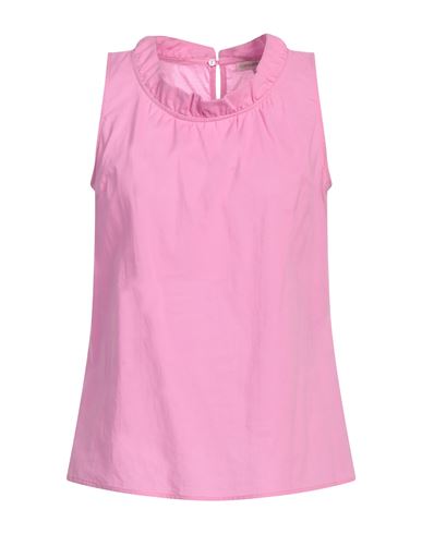 Camicettasnob Woman Top Pink Size 10 Cotton