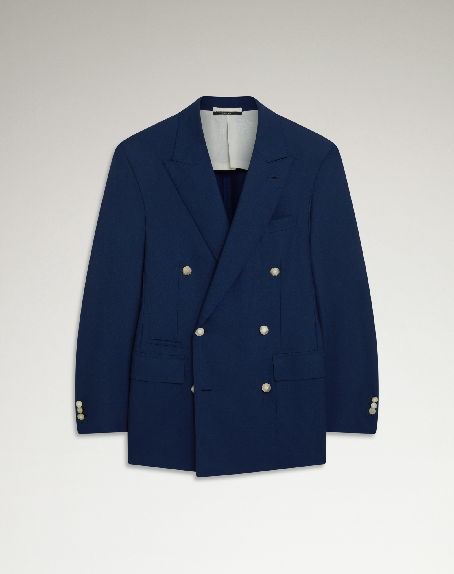 DUNHILL BOURDON CASHMERE DOUBLE BREASTED JACKET