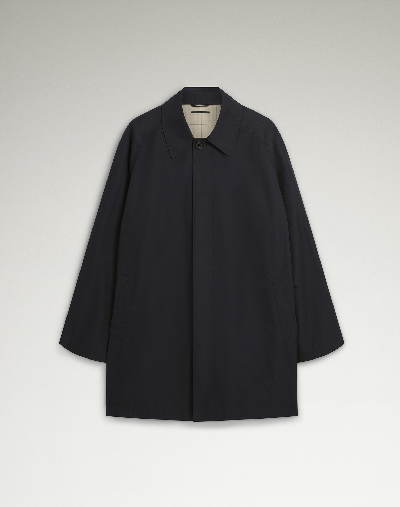 DUNHILL COTTON TWILL CAR COAT 