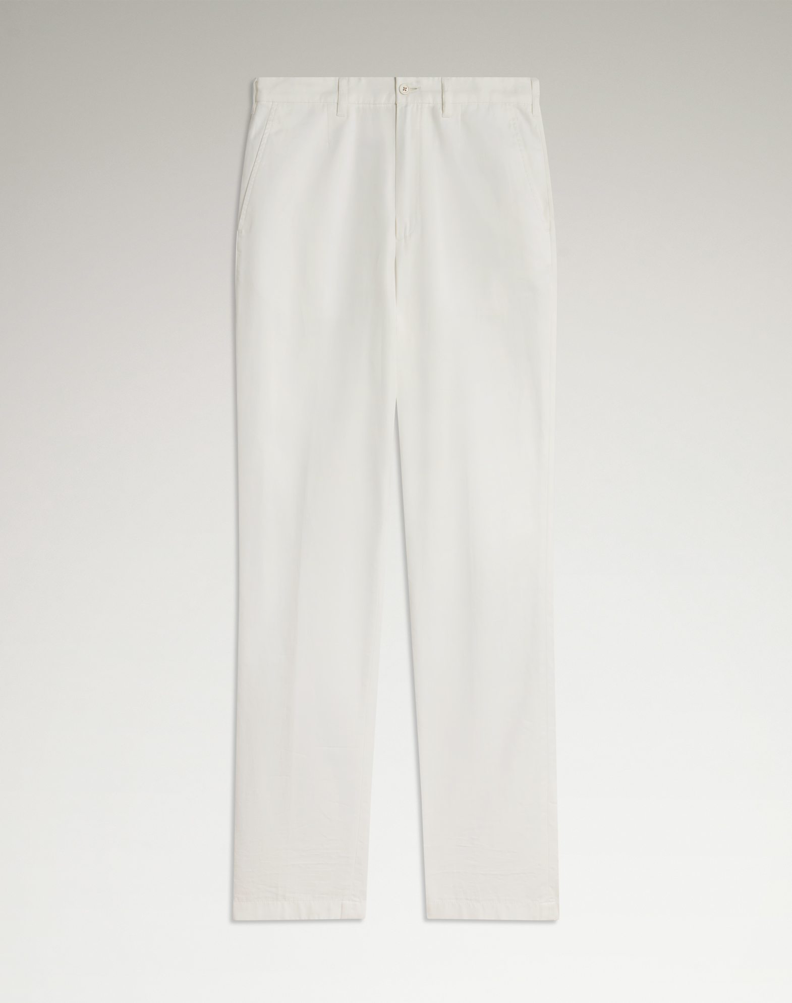 DUNHILL COTTON GABARDINE TAILORED CHINOS