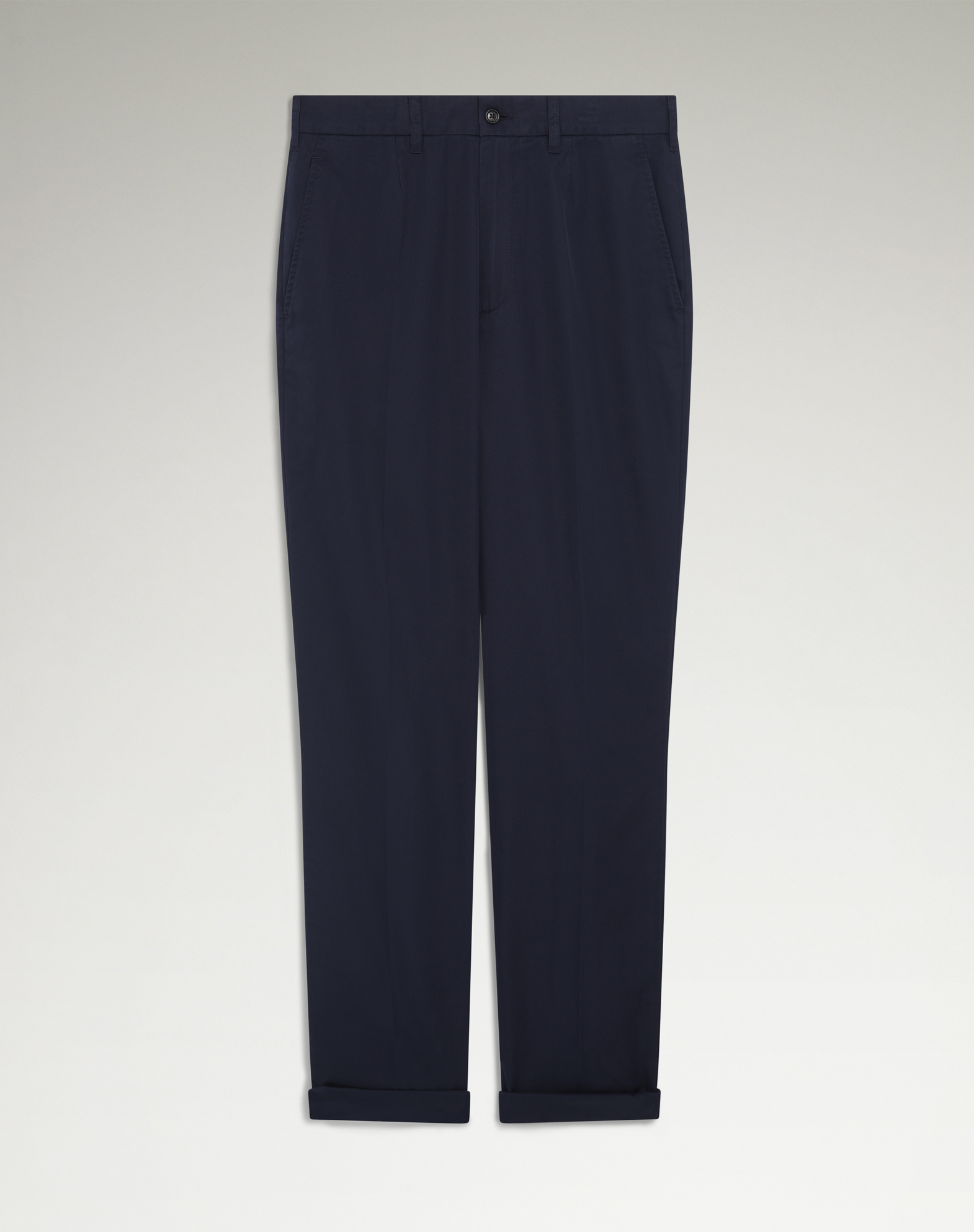 DUNHILL COTTON GABARDINE TAILORED CHINOS