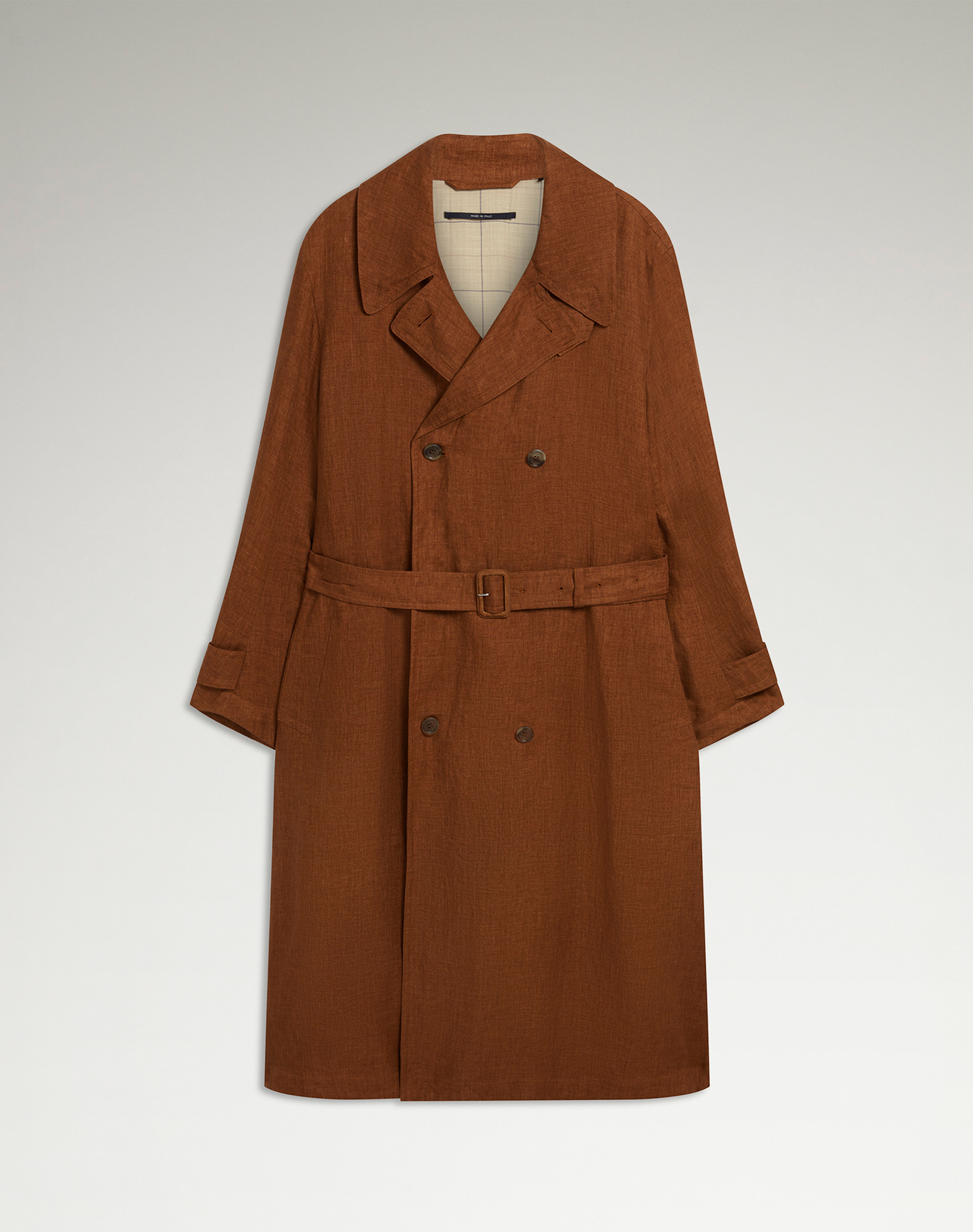 DUNHILL DOUBLE BREASTED DRIVING COAT 