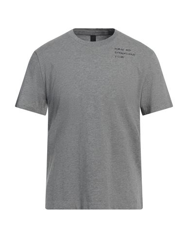 Neil Barrett Man T-shirt Grey Size M Cotton In Grey