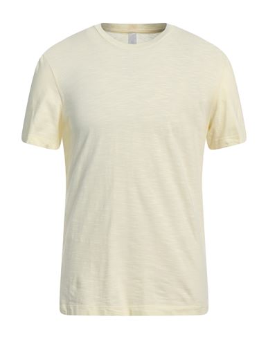 Neil Barrett Man T-shirt Light Yellow Size S Cotton In Yellow