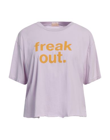 Mother Woman T-shirt Lilac Size L Supima In Purple