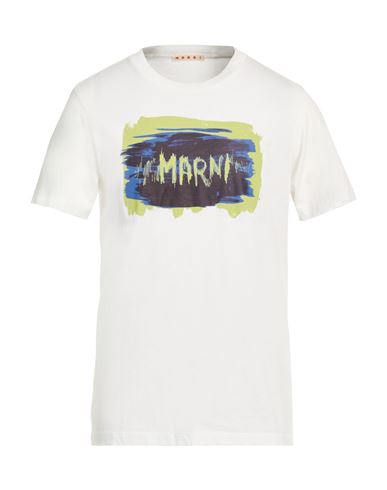 Marni Man T-shirt White Size 42 Cotton In White