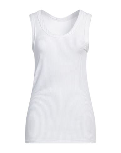 Shop Barena Venezia Barena Woman Tank Top White Size S Polyamide, Elastane