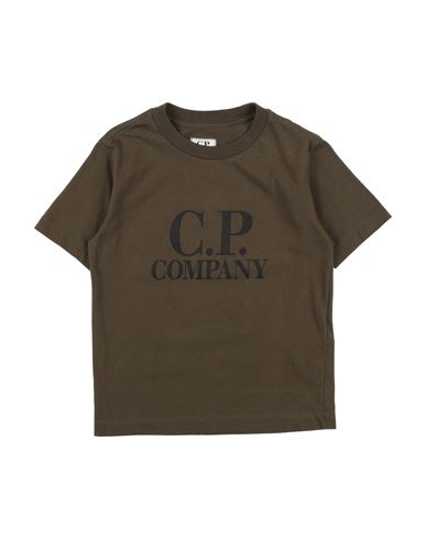 C.p. Company Undersixteen Babies' C. P. Company Undersixteen Toddler Boy T-shirt Military Green Size 6 Cotton