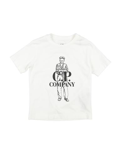 C.p. Company Undersixteen Babies' C. P. Company Undersixteen Toddler Boy T-shirt White Size 6 Cotton