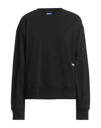 Karl Lagerfeld Jeans Woman Sweatshirt Black Size Xl Cotton, Polyester In Black