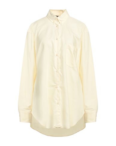 The Andamane Woman Shirt Yellow Size 8 Cotton, Polyester In Yellow