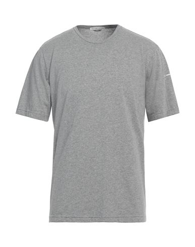 Grey Daniele Alessandrini Man T-shirt Grey Size L Cotton In Grey