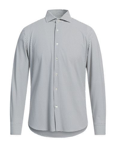 Ghirardelli Man Shirt White Size 15 ¾ Polyamide, Elastane In White