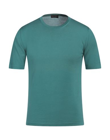 Zanieri Man T-shirt Green Size S Cotton In Green
