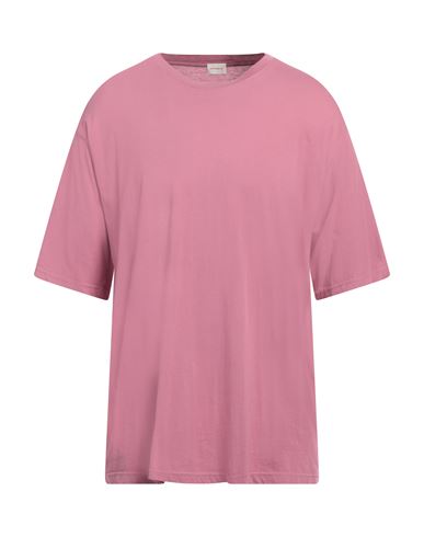 Officina 36 Man T-shirt Magenta Size Xxl Cotton In Magenta