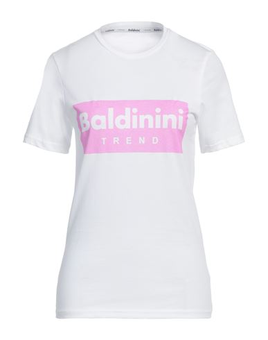Baldinini Woman T-shirt White Size M Cotton In White