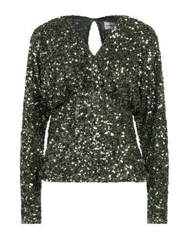 P.a.r.o.s.h P. A.r. O.s. H. Woman Top Military Green Size S Polyester, Elastane In Green