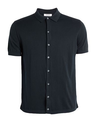 Crossley Man Shirt Black Size Xxl Cotton In Black