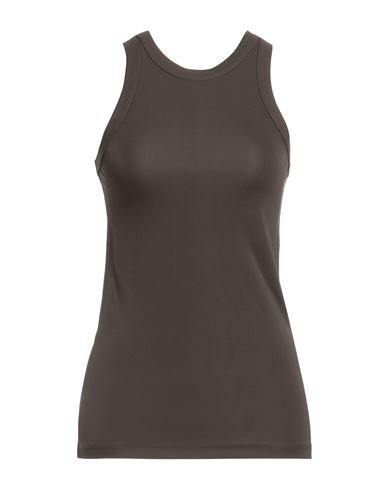 Toteme Camiseta de tirantes Mujer Verde oscuro M,S,XS,XXS Mujer